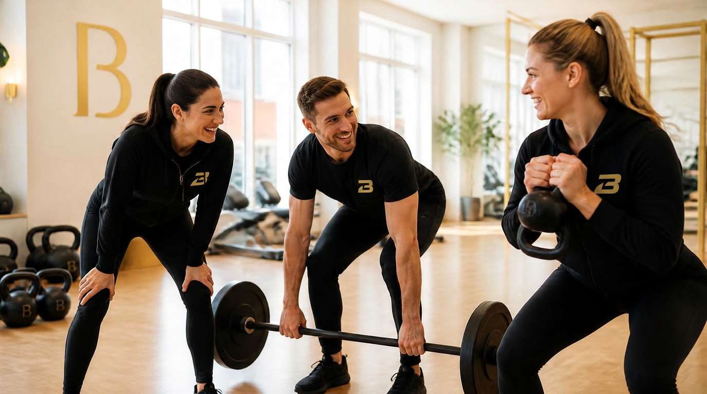 Members lifting together